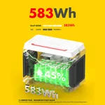 Shell壳牌户外移动电源 586Wh便携大容量带插座自驾游露营停电应急车载大功率蓄电池 10种输出