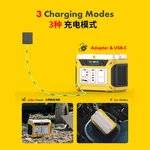 Shell壳牌户外移动电源 586Wh便携大容量带插座自驾游露营停电应急车载大功率蓄电池 10种输出