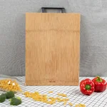 Suncha whole bamboo chopping board, household kitchen chopping board, solid pressing, unpainted and waxless, 40 * 30 * 1.8cm