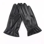 【China Direct Mail, Delivery Time 8-20 Days】HENGYUANXIANG Premium Sheepskin Gloves, Women's, Premium Leather, Size L