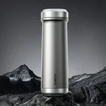 Kobach Titanium Crystal Series Pure Titanium Vacuum Insulated Mug 450mL (Intercloud Grey)