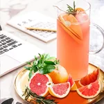 Buydeem Glass Water Bottle Glass-Jug 1200ml