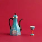 【中国直邮，时效10-15天】Auratic 国瓷永丰源水墨牡丹12头酒具（380ml）