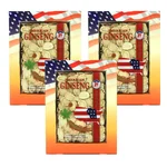 HSU’S American Ginseng Medium Slices 3 piece Promotional Packs 4OZ x 3