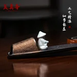 【中国直邮，时效7-15天】美真香 钓鱼翁线香插 沉香线香炉香座香托 家用檀香卧香炉熏香