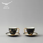 【China Direct Shipping, 5-7 days】Auratic Guochen Yongfengyuan Pomegranate Home 14 Head Straight Pot Tea Set (480ml)
