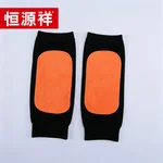 【China Direct Mail, Delivery Time 8-20 Days】HENGYUANXIANG Combed-Cotton Knee Pads, Focused Knee Protection, Selected Premium Xinjiang Cotton, Black, 29*12cm