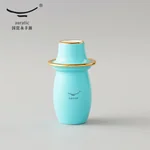 [China Direct Shipping, 5-7 days] Auratic Guochen Yongfengyuan 4-head yellow wine set in West Lake blue