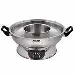 AROMA 5-Qt Electric Shabu Shabu Hot Pot ASP-600