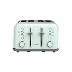 Buydeem four slice toaster bread machine DT-6B83G widened grill, seven-speed firepower, light green