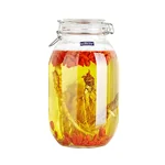 Scybe, Pandora Series Storage Bottle, Glass Sealed Jar, Large Diameter, Large Capacity, Moisture-proof and Insect-proof, 3200ml