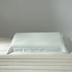 万事利护颈舒压全包裹记忆绵枕头 配天丝枕套-薄荷绿/浅杏粉-单只装