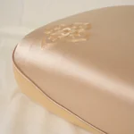 【下架】万事利 分区助眠元宝枕蚕丝枕套乳胶枕安睡枕保养护肤枕头-咖色