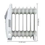 Homeleader Electric Panel Heater GH-15F, Crystal Glass Flat Convector Heater with LED Screen and Remote Control, 1500W