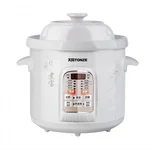 Tonze White Porcelain Electric Slow Cooker Ceramic Stew Pot DGD40-40CWD 4L