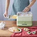 BEAR Multi functional Intestine Flour Machine Large Capacity Electric Steaming Pot Electric Steaming Box Breakfast Machine Rice Noodles Machine 8L Super Large Capacity CFJ-A80B2