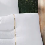 富安娜（FUANNA）床上用品草本枕头枕芯 油柑叶柠檬草对枕 不易塌陷 贴合颈椎74*48cm白