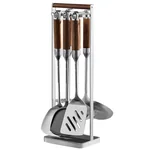 [China direct mail, time limit 10-15 days] Cooking King 316 stainless steel spatula and spoon 7-piece kitchen utensil set GC11HL A simple storage, convenient and tidy