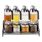 【China Direct Shipping, 10-15 days】BJTL001 Oil Jar Seasoning Box Set BJTL001 Sturdy and Durable Ordered Storage