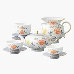 【中国直邮，时效10-15天】Auratic 国瓷永丰源月亮时光12头茶具（4人位）