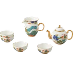 [China Direct Shipping, 5-7days] Auratic Guochen Yongfengyuan Happiness and Harmony 8 Heads Tea Set (4pcs)