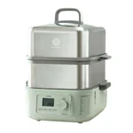 Buydeem Electric Steaming Pot Household Stainless Steel Electric Stew Pot Large Capacity Multi functional Pot One Pot Multi purpose Steaming Pot Large Intelligent Stew Pot Timer Reservation Steam Pot G67