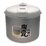 Hannex RCTJ300S Ceramice Rice Cooker, 3 L, White