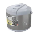 Hannex RCTJ300S Ceramice Rice Cooker, 3 L, White