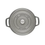 STAUB 家用珐琅锅铸铁锅焖炖锅 锁水保鲜 不挑炉灶 2.75QT 三色可选-石墨灰