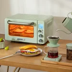Buydeem Household Electric Oven Multifunctional Mini Oven Pure Oven Two-Color Optional Small and Does Not Occupy 11.5L T10