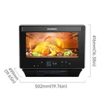 Joydeem, Household multifunctional desktop steaming oven, Steaming and roasting all-in-one machine, JD-S40T Micro-pressure steam, Hot air circulation, 38L