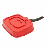 The HUHU Smokeless Rectangular Grill Pan KG961386  28cm