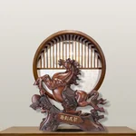 礼公馆志在千里马到成功马摆件办家居客厅装饰开业乔迁礼品38*14*36cm 重3kg