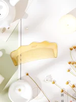 【中国直邮，时效8-20天】谭木匠 天然羊角梳 女士专用头皮经络按摩 礼盒装