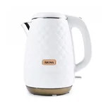 Aroma 家用电热水壶 AWK-3000 医用级316不锈钢 双层隔热  双色可选 1.2L-白色