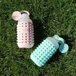 Simple HH Water Bottle Sports Water Container Traveling Bottle with Spike Silicone Protective Sleeve YH316GB