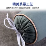 蜀国御 颈椎圆形糖果套装荞麦壳决明子枕头舒适睡眠圆柱成人拉伸颈椎枕