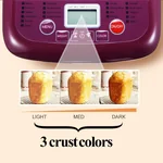 SKG 3931 Automatic Mini Bread Maker, 1 LB - Purple / White