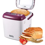 SKG 3931 Automatic Mini Bread Maker, 1 LB - Purple / White