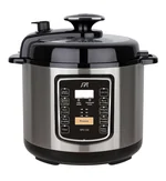 Sunpentown 6.5 Quart Multi-use Programmable Pressure Cooker Rice Cooker Slow Cooker EPC-13C