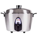 Tatung TAC-11KN(UL)   Multi-Functional Stainless Steel Rice Cooker, Silver Gray 4L/11 cups uncooked