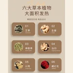 【中国直邮，时效5-12天】北京同仁堂 蒸汽暖腰贴暖宝宝贴 热敷防寒 腹部保暖 生姜款