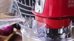 Geek Chef  2.5 Litre (L) / 2.6 quart (qt.) Mini Size 4-in-1 Die-cast Tilt Head Stand Mixer with 4 Power Outlets GM25