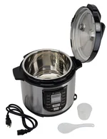Aobosi Multi-Functional 6Qt/1000W Electric Pressure Cooker Stainless Steel Cooking Stock Pot Digital YBW60-100P1