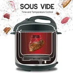 GeekChef 11-in-1 Multi-Functional Electric Pressure Cooker YBW60P, Stainless Steel Inner Pot 6Qt/1000W