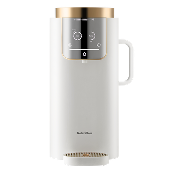 NatureFlow 家里泉矿泉机净水器 家用加热直饮一体机台上免安装即热饮水机RO反渗透 F4