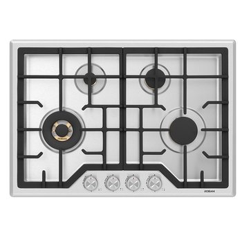 【有赠品】ROBAM老板 大火力四眼燃气灶G413 30英寸|双燃料（NG/LPG） 纯铜炉头 聚环猛火