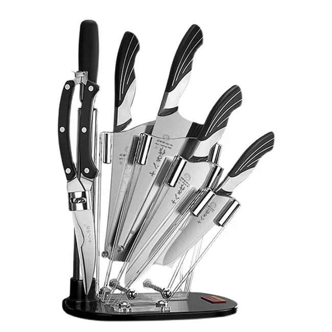 厨房优选好刀套装| 十八子作雀之屏不锈钢七件套锋利耐磨结实耐用