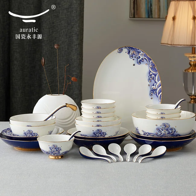 Chinese exquisite tableware ·AURATIC, Mr. Porcelain Pearl on the