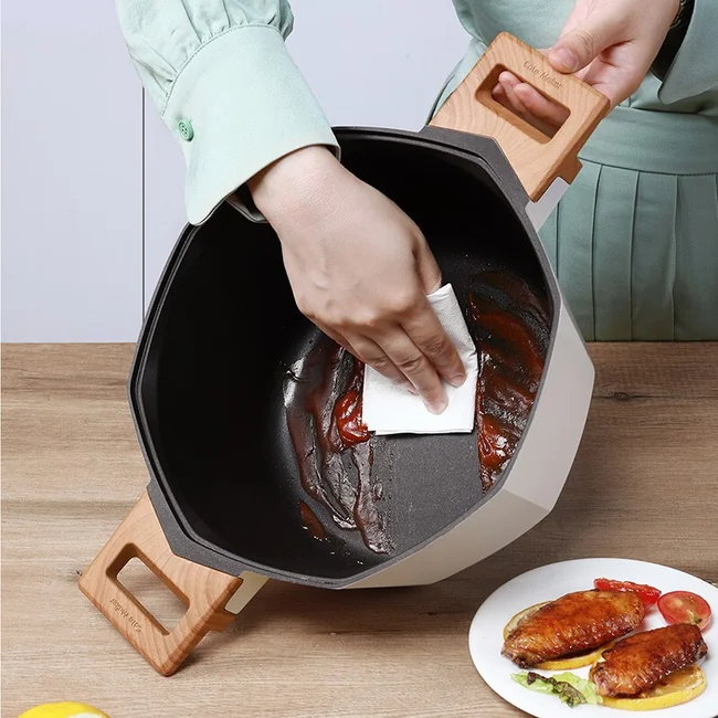 American non-stick pot recommendation | Cartmark wood stone series